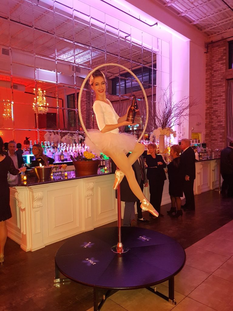 Model Aerial Acrobat Hula Hoop Ballerina Performer Aerialist New York City Tati Entertainment 